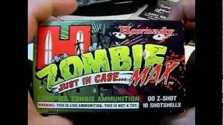 Hornady Zombie Max 12ga 00 Buck shooting and review