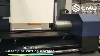 LS9022T3 ： Cutting Square Tube Demonstration: Efficient and Accurate Cutting Experience