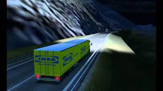 Euro Truck Simulator 2008 load to Neapol with Renault Magnum 500DXI Tandem FINAL