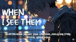 When I See Them | Heartbreaking Sad Love Song | Emotional Lonely Boy Story | Official Lyrical Video