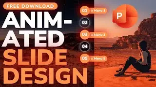 ANIMATED PowerPoint Slide Design Tutorial ✅ 2022