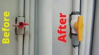 PVC Valve (Apaxx) Replacement  Full Video l Changing Old Valve