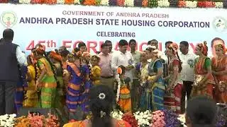 AP Housing Corporation Limited 45th Formation Day Celebrations at A Plus Convention Hall,Vijayawada