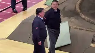 取組終了後の親方衆 貴景勝 照ノ富士 嘉風 【大相撲令和7年5月場所】 7日目2025/05/17 夏場所 TAKAKEISHO TERUNOFUJI YOSHIKAZE