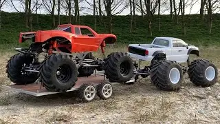 Crawler King MT hauling Wheely King