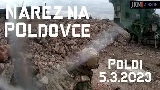 Airsoft action: N&aacute;řez na Poldovce, přelomen&yacute; kv&eacute;r, Taggin kam se pod&iacute;v&aacute;&scaron;. Poldi Kladno 5.3.2023