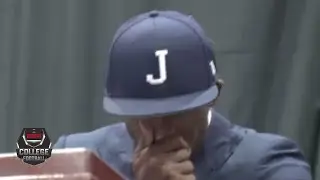 Deion Sanders gets emotional when introduced as Jackson State head coach | College Football on ESPN