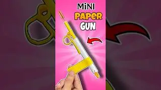 How to Make Super Easy Paper Gun 🤩#shorts
