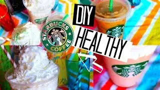DIY Healthy Starbucks Summer Drinks!