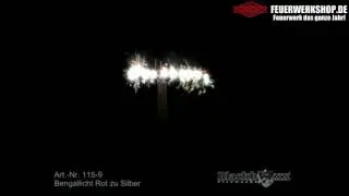 Blackboxx Lanzenlichter Rot zu Silber (Figurenlichter)