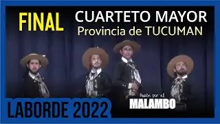 Laborde 2022 CUARTETO MAYOR  Provincia de TUCUMAN