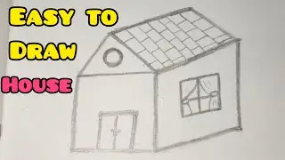 Easy to draw House With The weels on the bus music #trending #youtubevideo #viral #youtube #drawing 