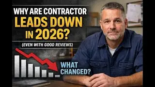 Why Are Contractor Leads Down in 2026? (Even With Good Reviews)