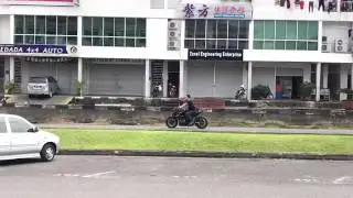 Z800 mix system exshaust. Header akrapovic + crt sc project.