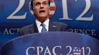 CBS Evening News with Scott Pelley - Romney touts conservatism at CPAC