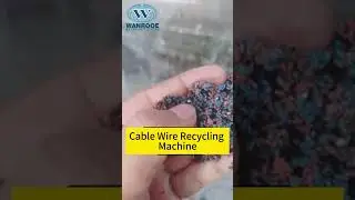 Scrap Copper Wire Recycling Machine Copper Plastic Separator Machine #shorts #cable #machine