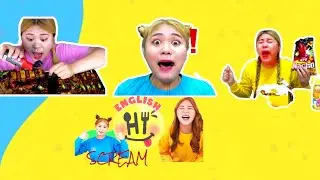 MUKBANGERS: HIU ENGLISH SCREAM EATING SHOW FUNNY MOMENTS BY | HIU