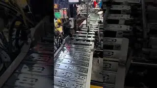 Drawer slides manufacturing process | Cabinet accessories | Source factory #shorts