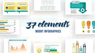 Infographics MOGRT Vol 25 Motion Graphics Templates