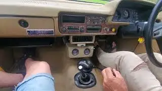 1980 Toyota Hilux Driving Video