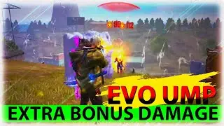 EVO UMP❤ || ADDITIONAL DAMAGE PICKING IT UP FOR 100 SECONDS || FULL ABILITY TEST EVO UMP🔥FREEFIRE