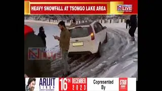 Sikkim : Over 400 tourist stranded at Tsomgo lake