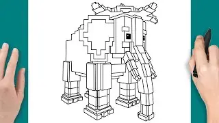 How To Draw Strawberry Elephant From Steal a Brainrot - Roblox Drawing