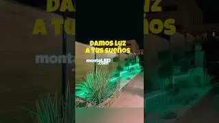 Proyecto de iluminaci&oacute;n para jardinera
