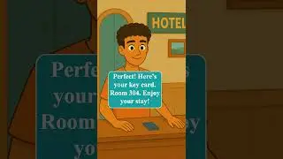 Hotel Check-in in English 🏨 | Real-Life English for Beginners (A1&ndash;A2)