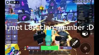 How I met 2 top 10 clan members in roblox bedwars