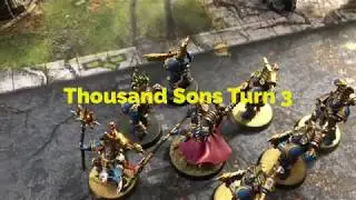 Warhammer 40k 8th Edition: Thousand Sons vs. Blood Angels