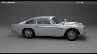 3d Aston Martin DB5 Model by Tony Coleman @ Ideas Unlimited