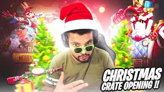 $16,000 UC CHRISTMAS CRATE OPENING - PUBG MOBILE - FM RADIO GAMING