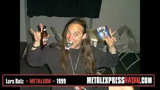 Flashback Interview (1999): Backstage with Lars Ratz discussing Metalium's debut album