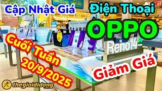 Review cập nhật giá điện thoại OPPO giảm giá cuối tuần tại THẾ GIỚI DI ĐỘNG | Phần 1.885