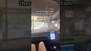 First Time Seeing A Drive-Through Liquor Store While Traveling Australia