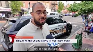 News12 NJ - West New York Apartment Fire