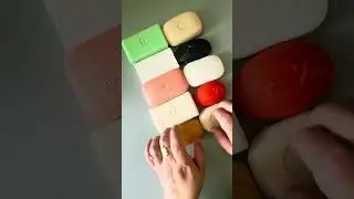 🧼 Desempaquetado de jab&oacute;n colorido | ASMR SOAP |   #asmrjab&oacute;n #asmrrelajante #desempaquetado