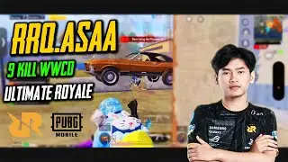 PUBG Mobile indonesia : RRQ.Asaa 8 killl!!! WWCD Ultimate Royale