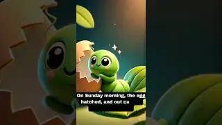 The Very Hungry Caterpillar | amazing story kids bedtime #story #animation #kids #fairytale #bedtime
