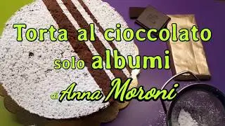 Torta soffice al cioccolato solo albumi di Anna Moroni (ricetta)