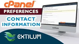 How to Update Contact Information and Preferences in cPanel - Extilum Hosting