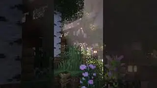 Stay And Relax For A While! | Mossy Mountain side House #minecraft #relaxingminecraft
