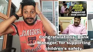 Candy stuck in a child’s throat bank manager helped. Child is safe. manager work congratulations 👏🎉👏