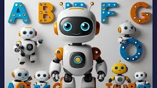 ABC Song Robot Adventure 🤖  Fun Alphabet Learning for Kids