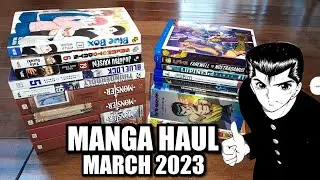 INSANE Manga Haul - March 2023 | Plus Anime Pickups 📚