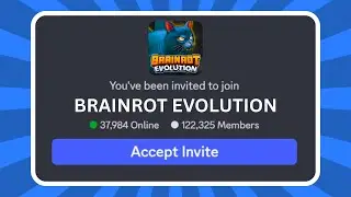 How to Join BRAINROT EVOLUTION Discord Server