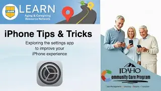 iPhone Tips & Tricks for Seniors - Settings App (2025 Guide)