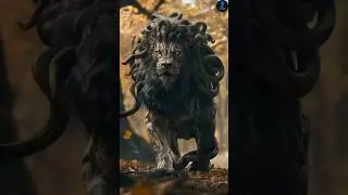 Lion 🦁 + Snake 🐍 Fusion | Ultimate Jungle Predator | AI Animal Hybrid | #shorts #mrzentronix #48