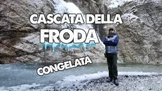 Cascata della Froda congelata di Castelveccana (VA)